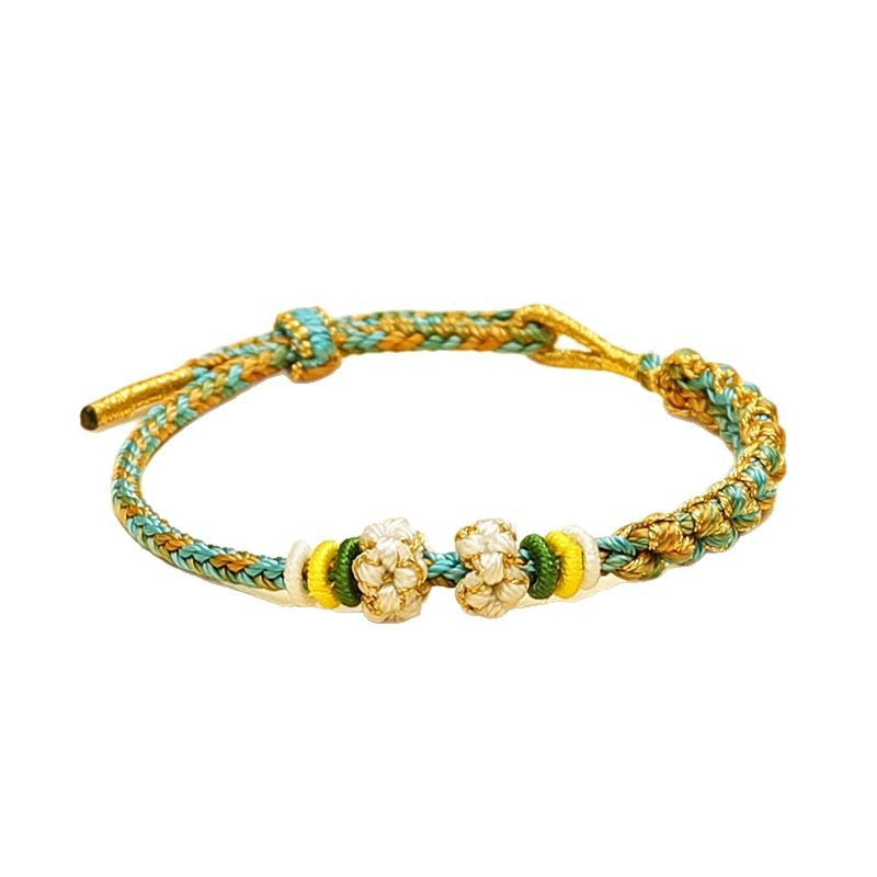 Hand-woven Landscape Carrying Strap Beads Threading Transfer Bracelets