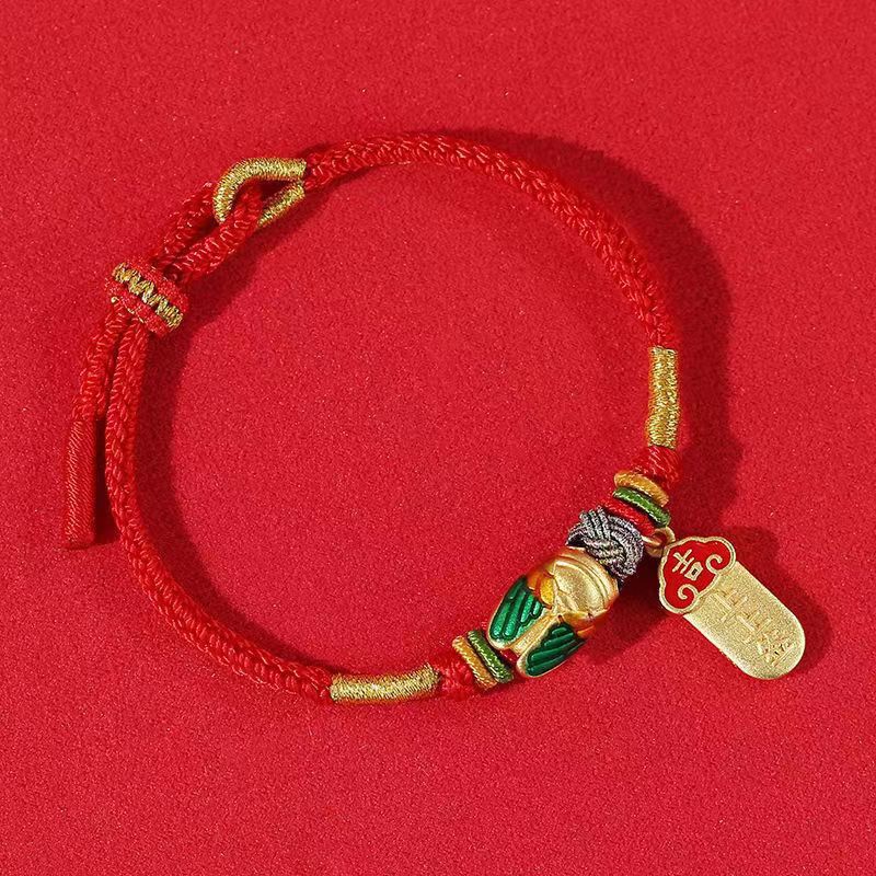 Good Luck Carrying Strap Red Rope Bracelets