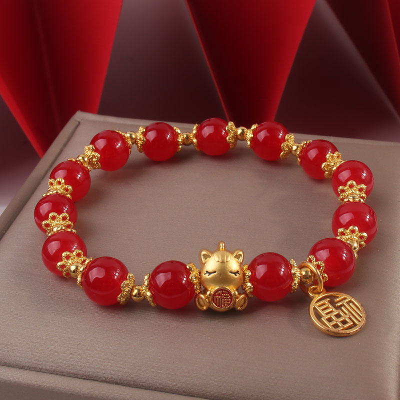 Women's Beaded Life Lucky Rich Novice Rope Over Bracelets