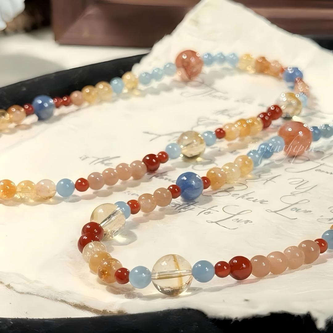 Women's Colorful Pearl Chinese Style Retro Bracelets