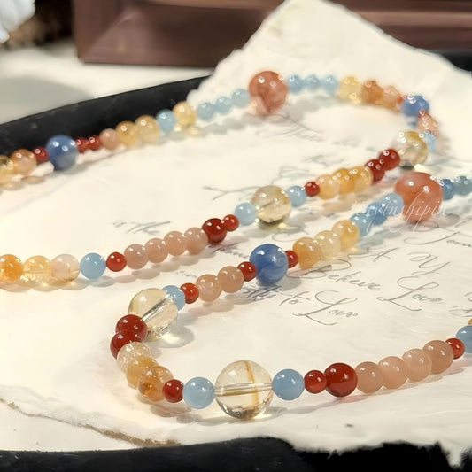 Women's Colorful Pearl Chinese Style Retro Bracelets