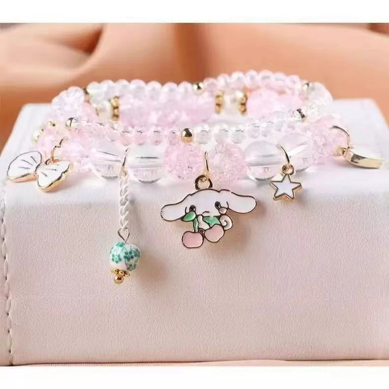 Little String Beads Crystal Female Cute Girlfriends Fashion Bracelet