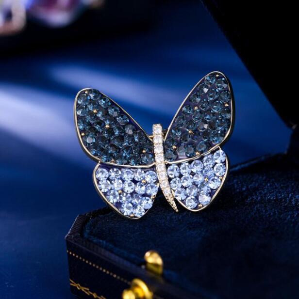 Temperament Safety Pin Add Beauty Value Light Brooches