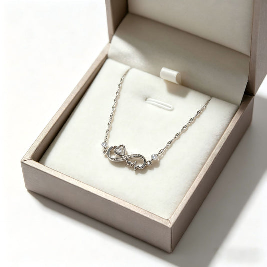 Clavicle Chain Adjustable Fashion Personality Commuter Copper Zircon Jewelry Set