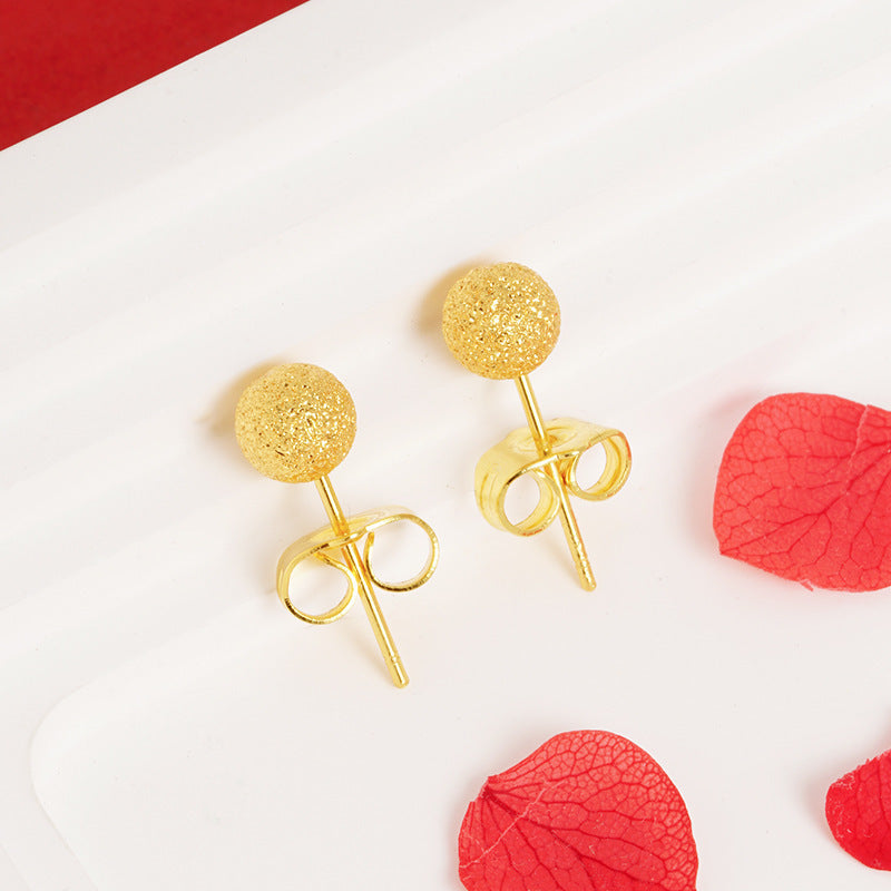 Women's Placer Gold Tassel No Color Fading Rings