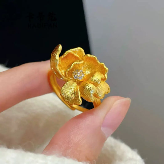 Butterfly Flower Ancient Style Waist Wrapped With Thousands Of Solid Ring