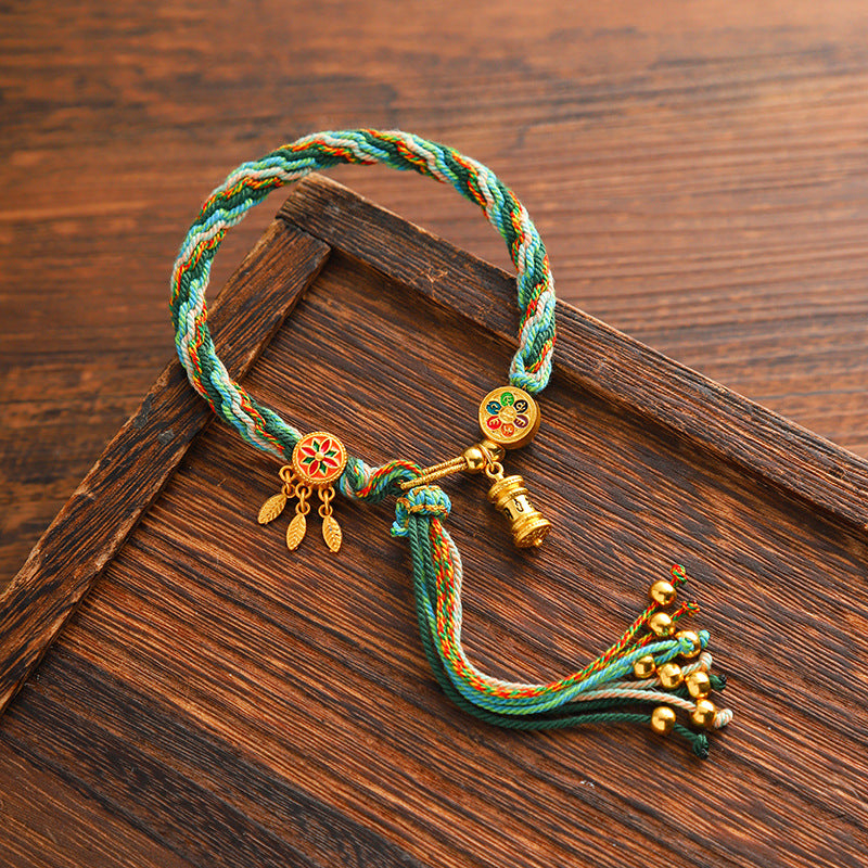 Children's Hundred Dragon Boat Festival Colorful Braided Rope Batches Of Goods Bracelets
