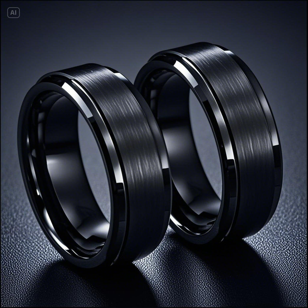 Men's Titanium Steel Niche Boys Trend Wind Ring