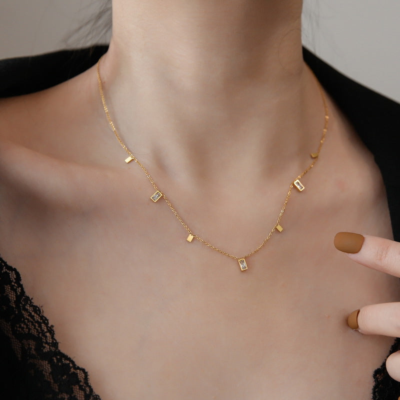 Interest Light Luxury Female Summer Clavicle Necklaces