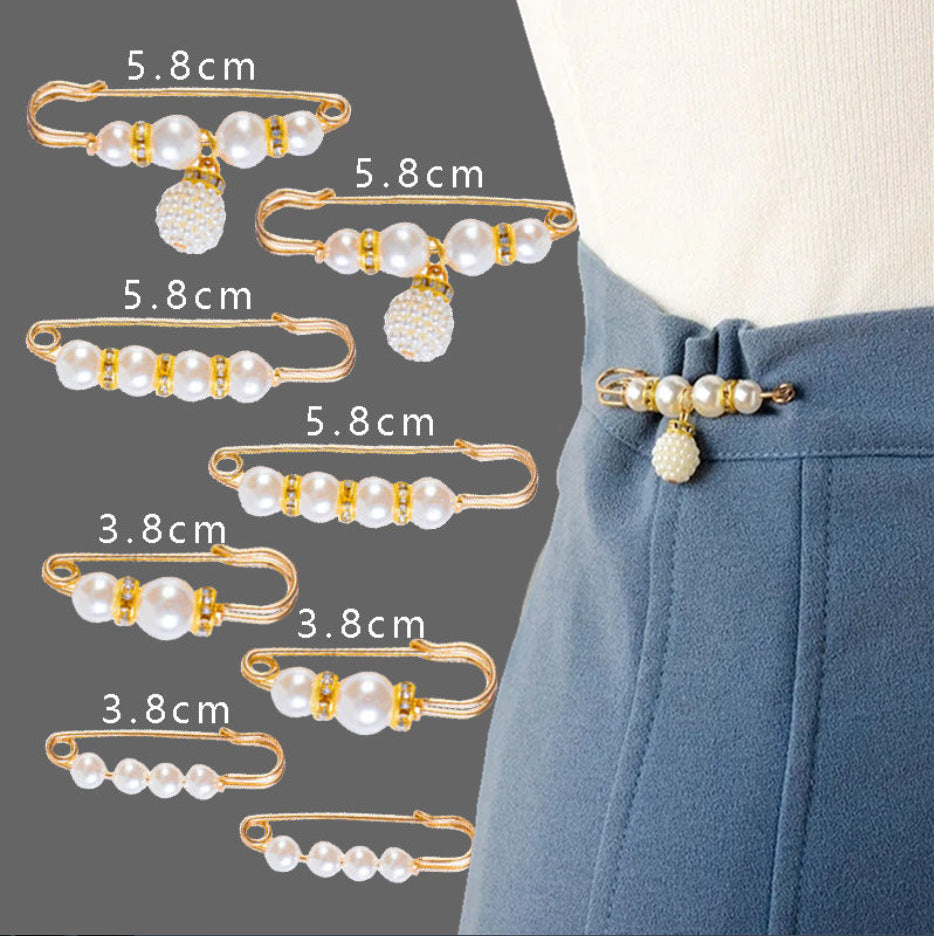 Fixed Clothes Clip Slimming Artifact Brooch Brooches