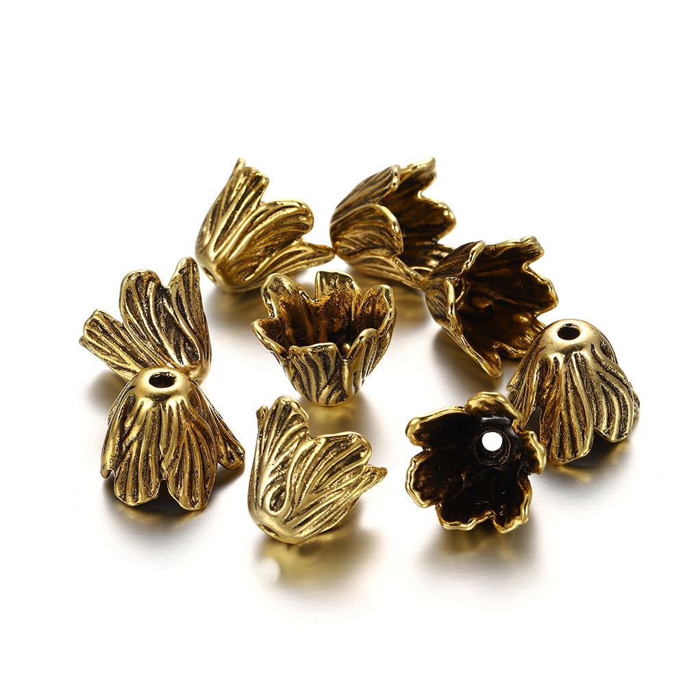 Bud Bead Ancient Gold Antique Sier Jewelry Accessories