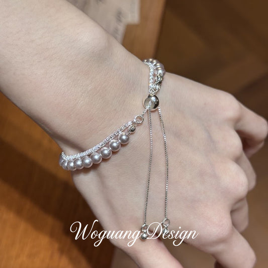 Zircon Fashionable Minimalist Wristband With Touch Of Affordable Bracelet