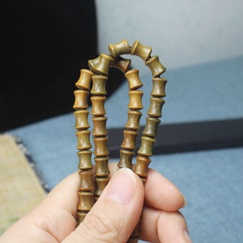 Argentina Beads Bamboo Wooden Craftwork With Bracelet