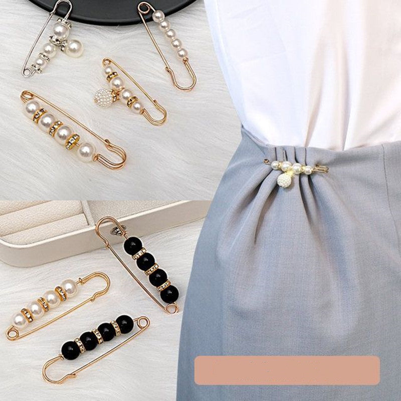 Fixed Clothes Clip Slimming Artifact Brooch Brooches