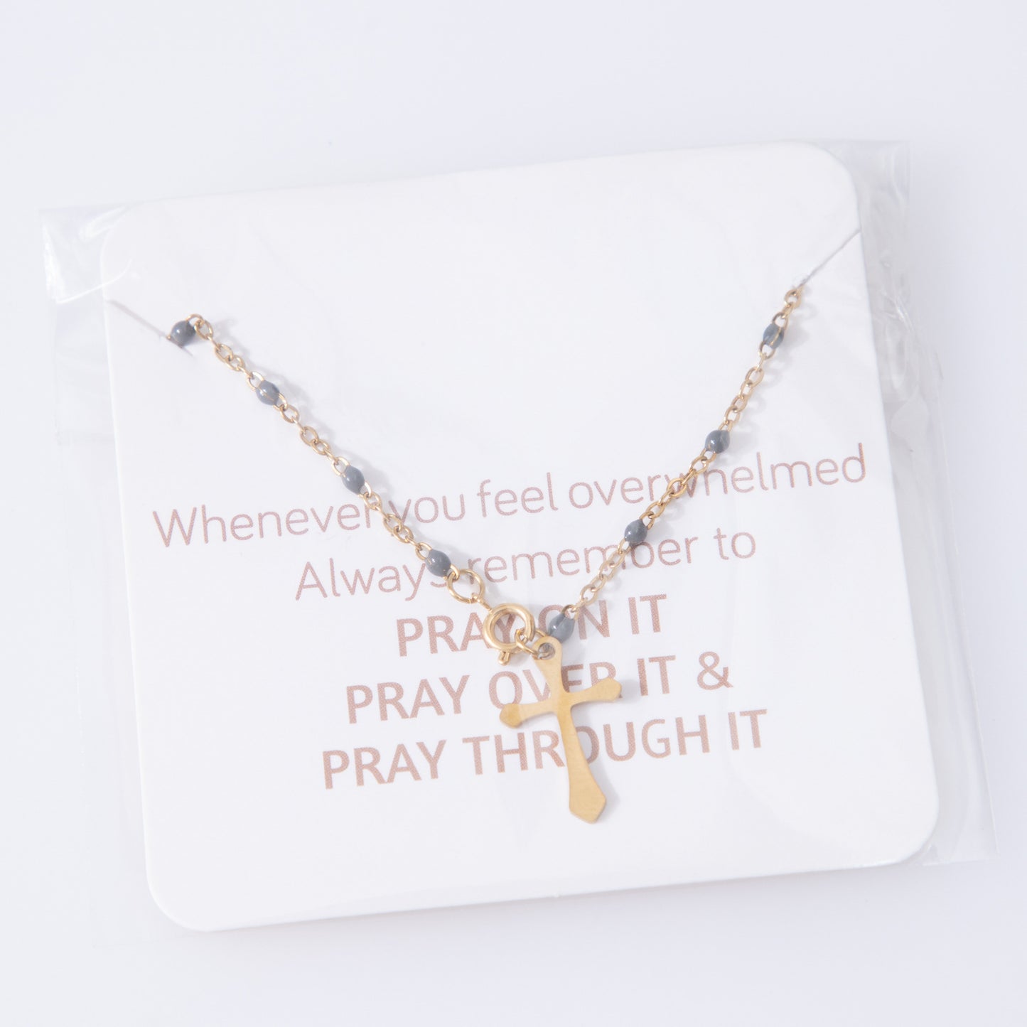 Titanium Steel Female Gold Plating Religious Style Stainless Anklets