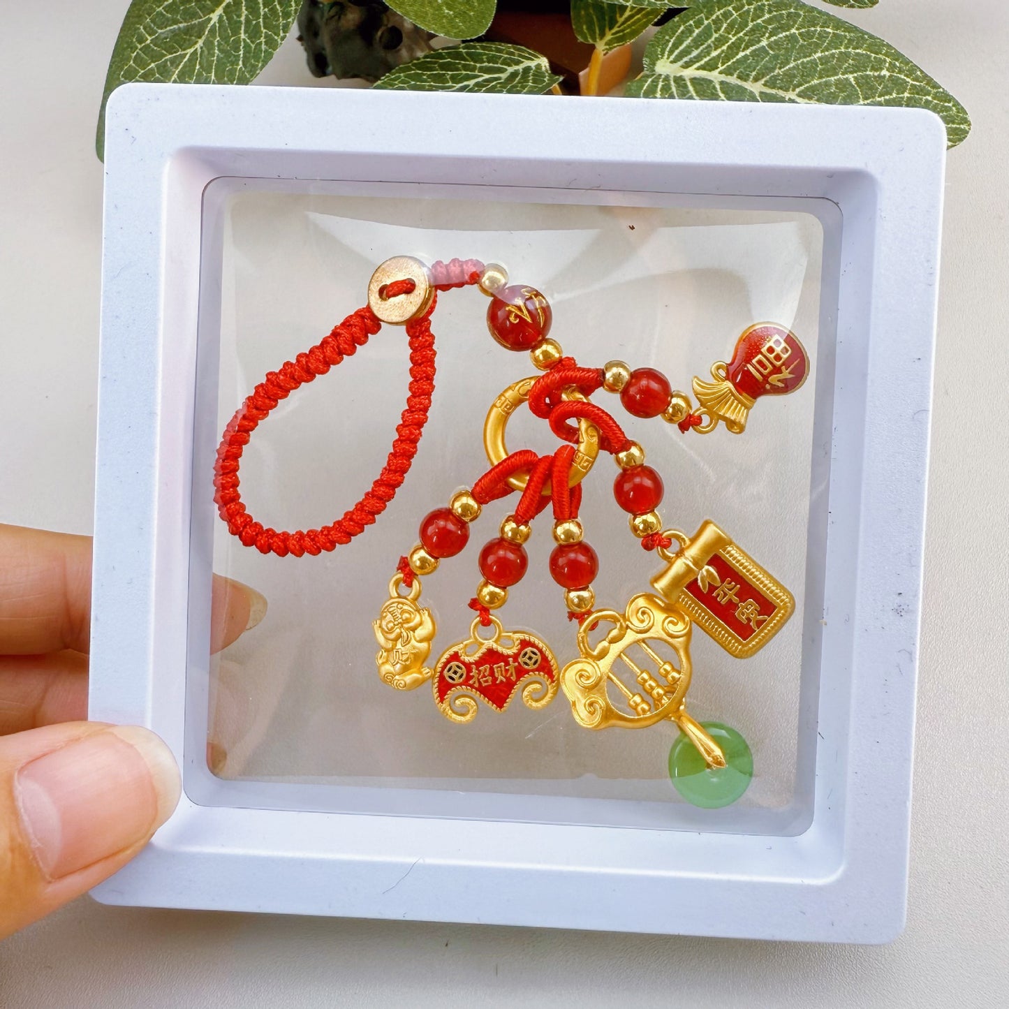 Copper Couple National Fashion Enamel Dripping Oil Hanging Ornaments