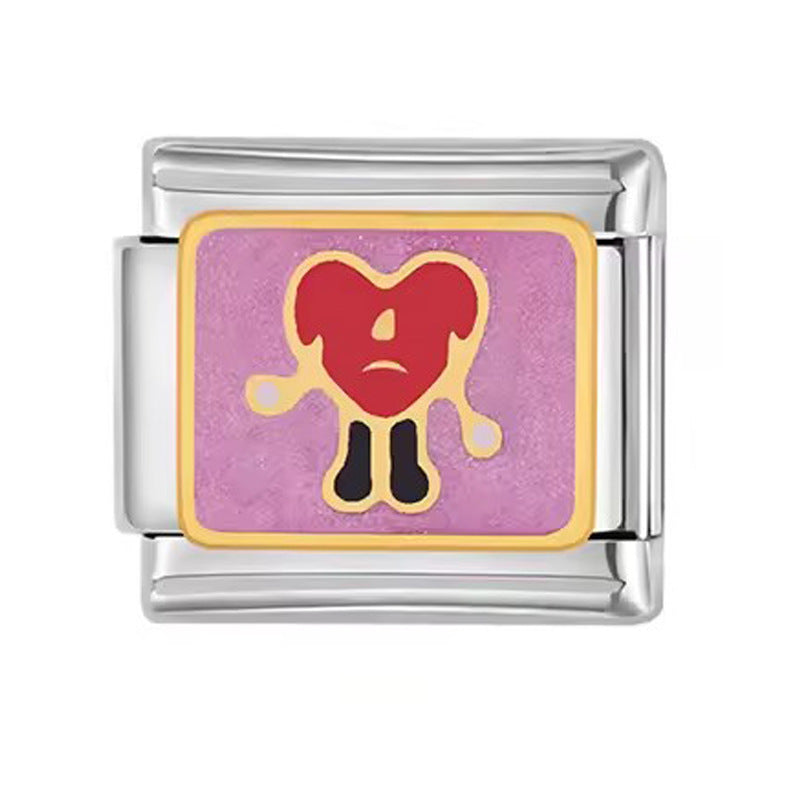 Module Love Rainbow Pattern Can Be Random Bracelet