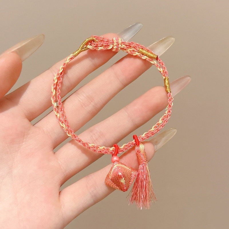 Children's Dragon Boat Festival Colorful Rope Chic Carrying Strap Batch Bracelet