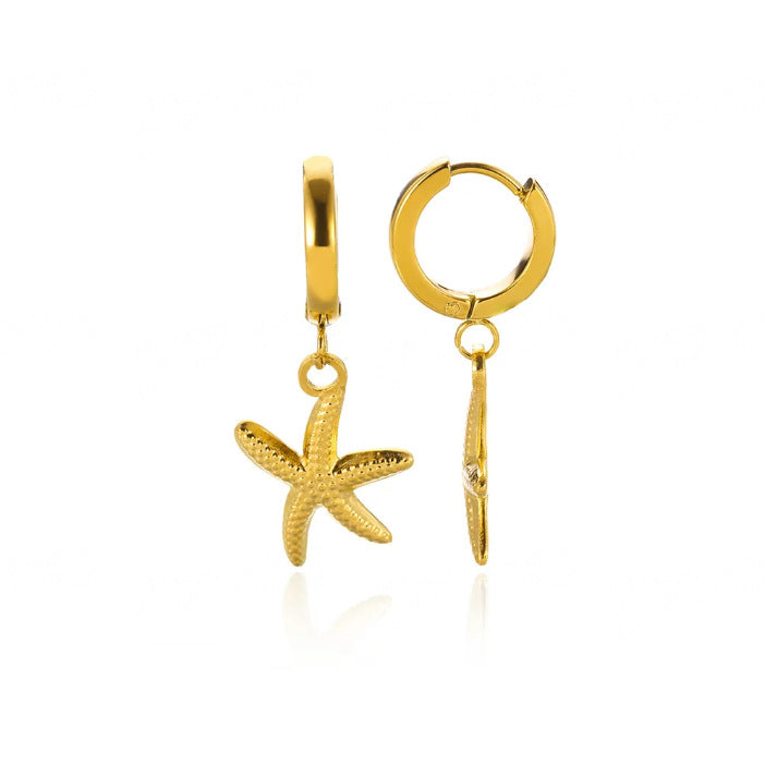 Coral Ocean Beach Metal Oil Pressure Pendants