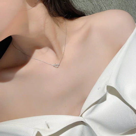 Women's Clasp Rose Gold Plated Clavicle High-grade Exquisite Necklaces