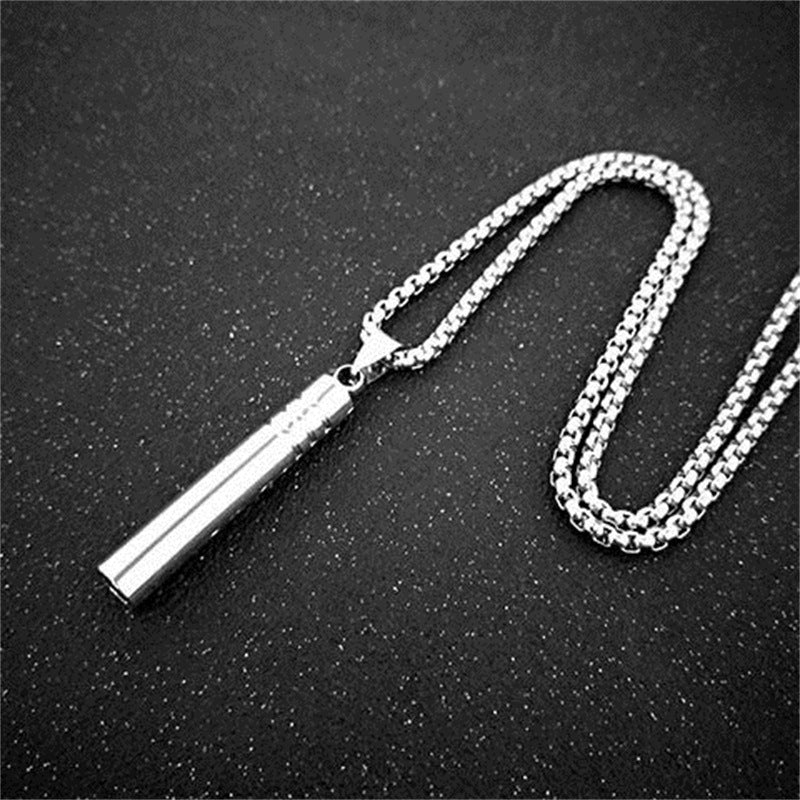 Women's & Men's Korean Street Trendy Disco Whistle Blowing Pendants