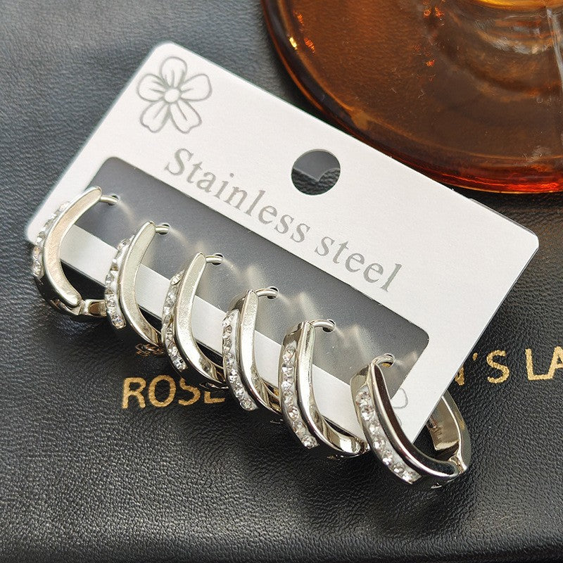 Simple Commute Fashion Temperament Wild High Sense Exquisite Versatile Design Rings