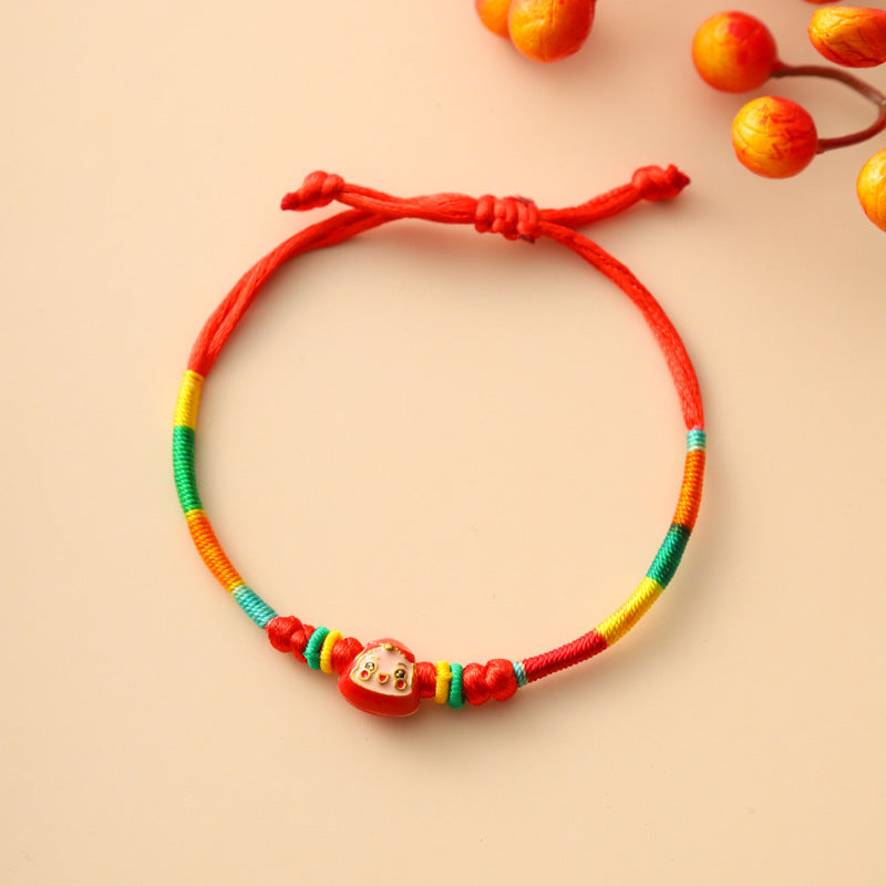 Children's Hundred Dragon Boat Festival Colorful Braided Rope Batches Of Goods Bracelets