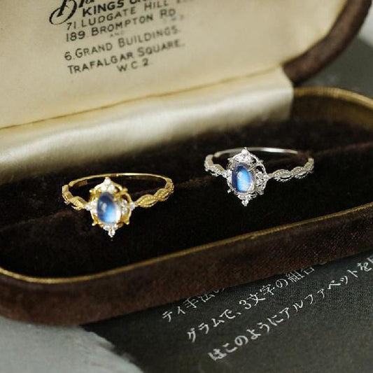 Women's For Gold-plated Inlaid Retro Affordable Luxury Rings