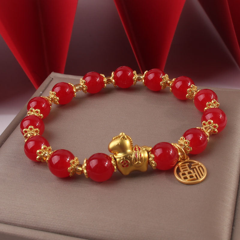 Women's Beaded Life Lucky Rich Novice Rope Over Bracelets
