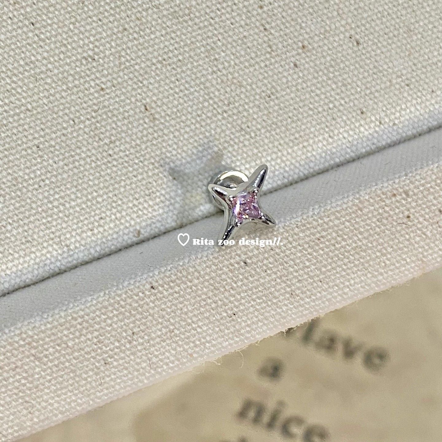 Four Minimalist Small Titanium Steel Ear Stud Earrings