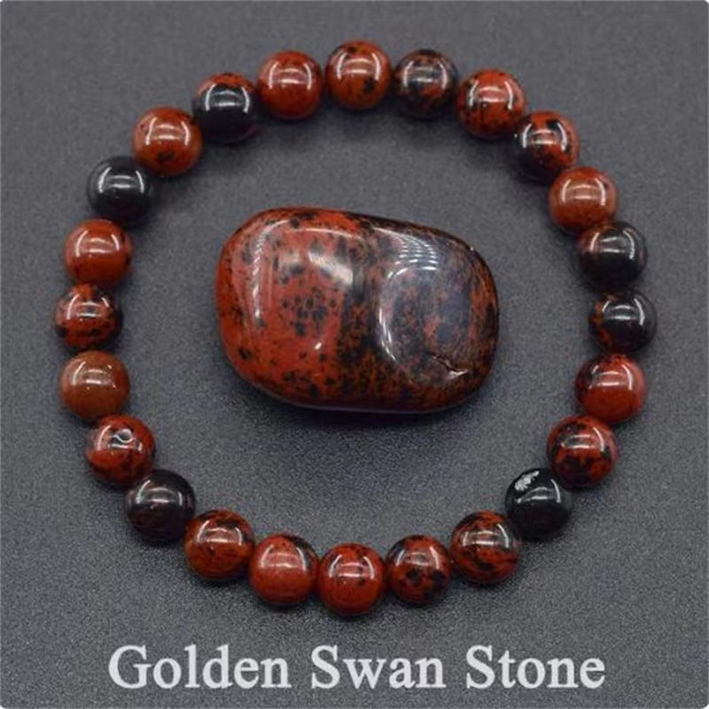 Red Green Treasure Amethyst Sunstone Lapis Lazuli Tiger Eye Handmade Bracelets