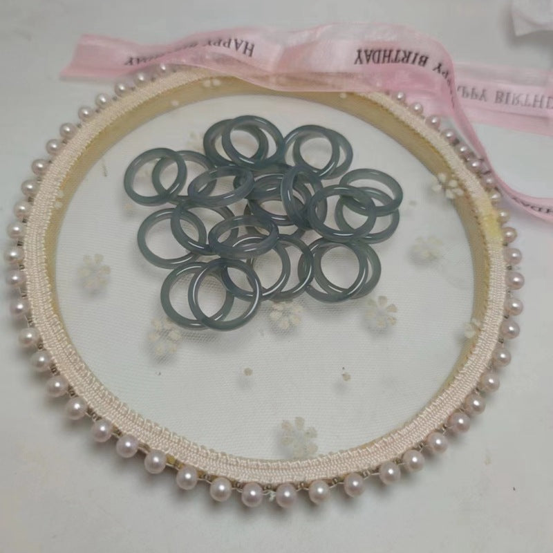 Female Single Material Sticky Accessory International Trade City Ring
