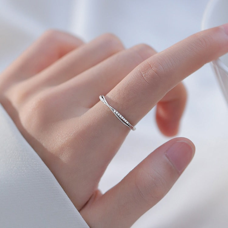 Women's Index Finger Affordable Luxury Fashion Little Niche Design Couple Open Ring