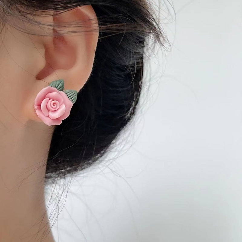 Style Fresh Sweet Camellia Trendy Summer Niche Design Rings