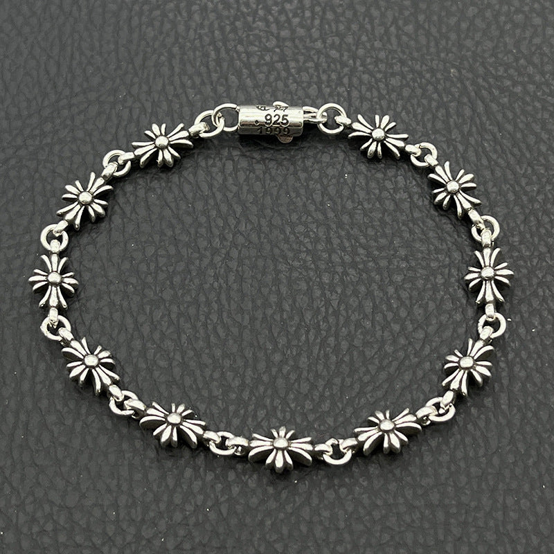 Women's & Men's Fashion Crook Vintage Sword Letter Dice Scout Bracelet