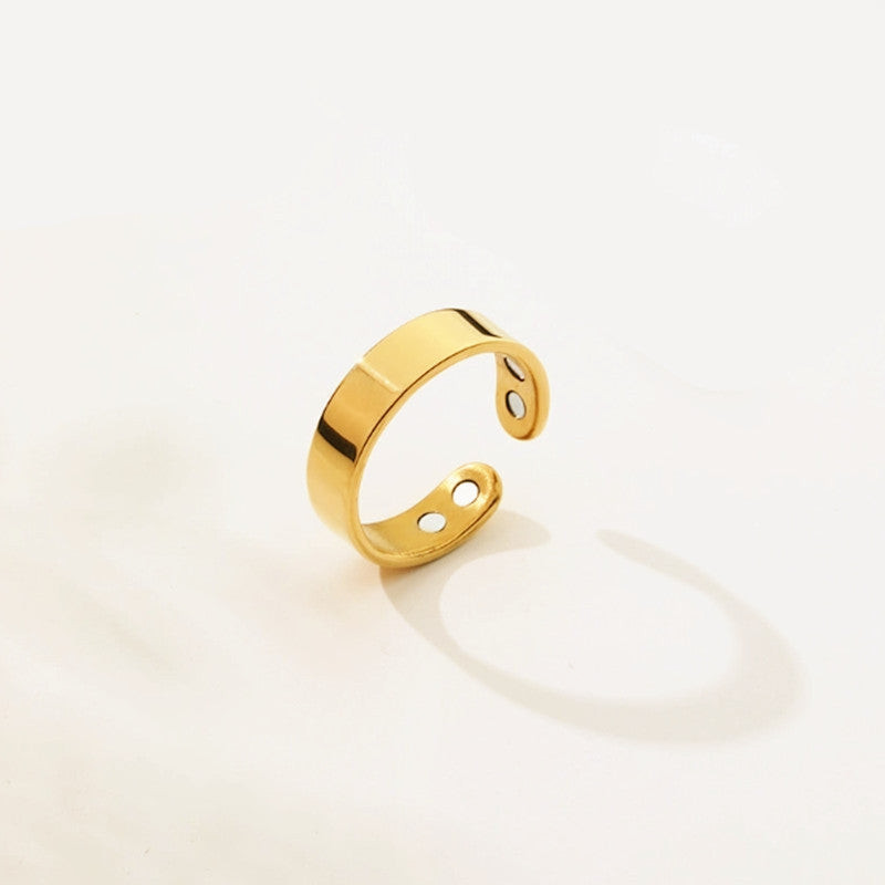 Stainless Steel Magnet Magnetic Opening Double Rings