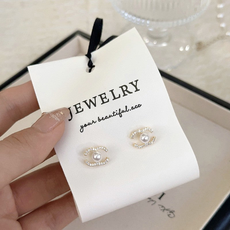 Women's Sier Needle High-grade Korean Affordable Luxury Earrings