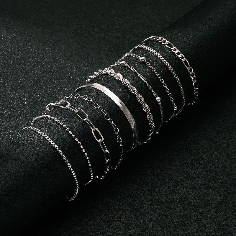 Women's Bohemian Minimalist Metal Chain Suit Bracelet