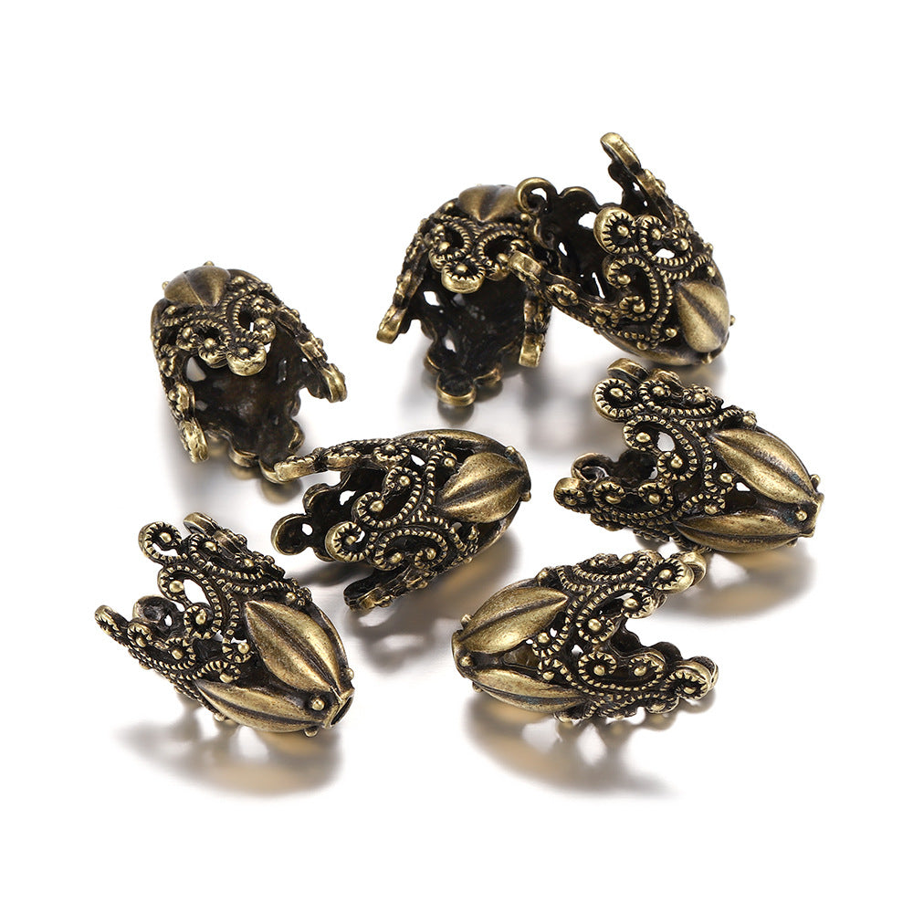 Bud Bead Ancient Gold Antique Sier Jewelry Accessories