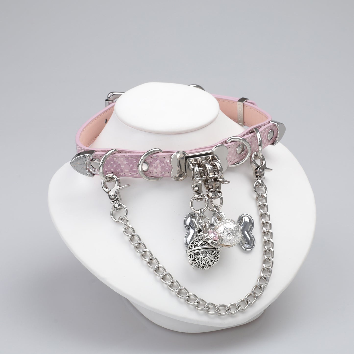 Magic Color Dog Bone Short Love For Collar