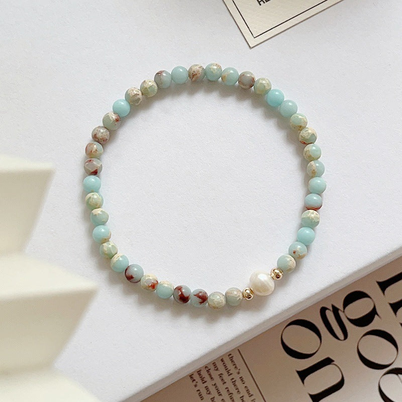Blessing Card Lock Of Good Safety Buckle Simple Thin Chain Bracelets