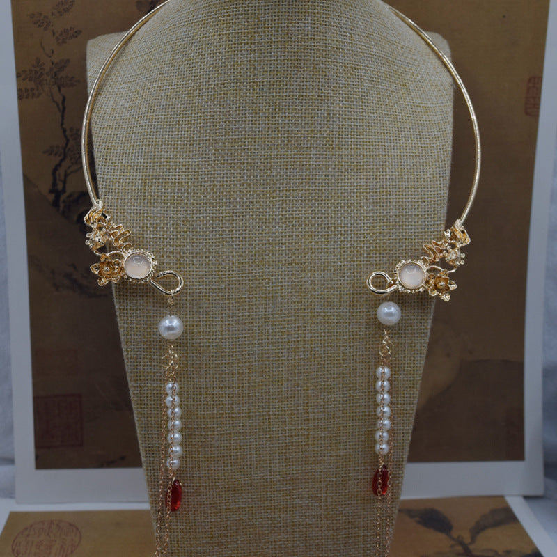 Chinese Clothing Tassel Stall Studio Graphy Female Collar