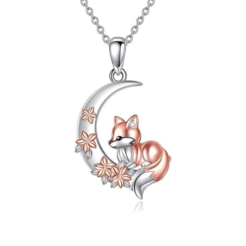 Mori Style Unique Design Charm Charming Beautiful Fox Necklace