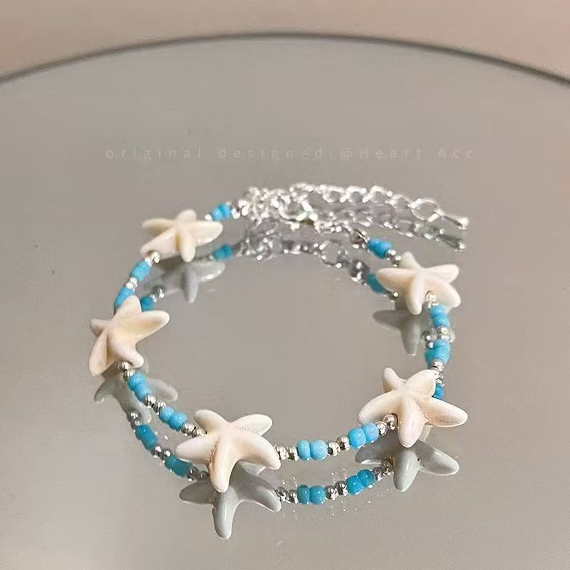 Blue Shell Starfish Female Spring Island Bracelet