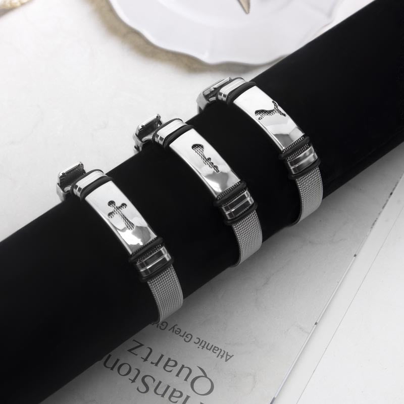 Small Commodity Stainless Steel Strap Niche High-grade Titanium Bracelets