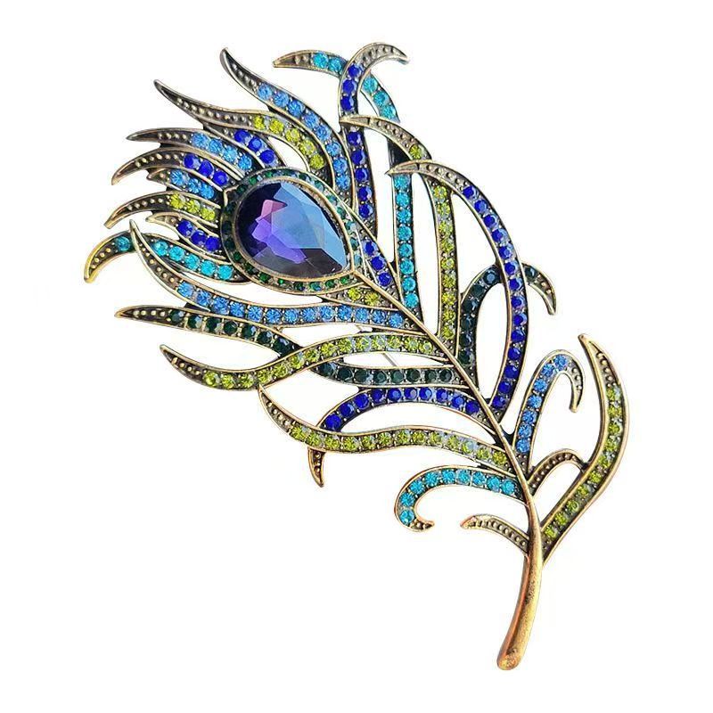 Women's Brooch Full Diamond Alloy Corsage Clothing Brooches