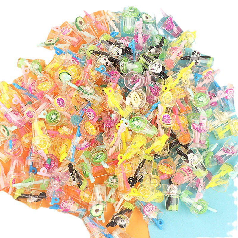 Beverage Bottle Convenience Store Miniature Three-dimensional Food Finish Decoration Jewelry Accessories