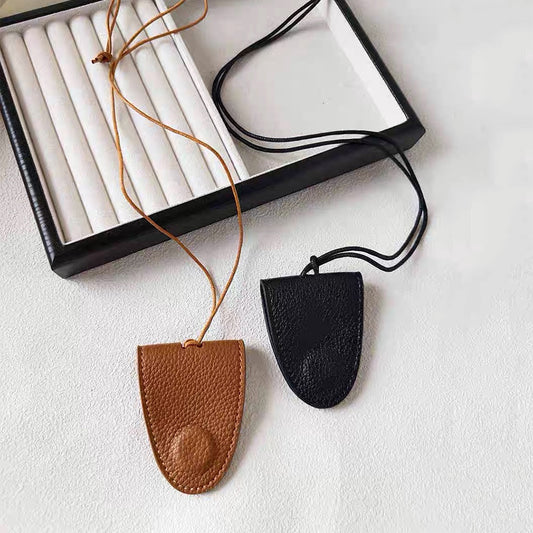 Magnet Leather Clip Portable Lanyard Clothing Necklaces