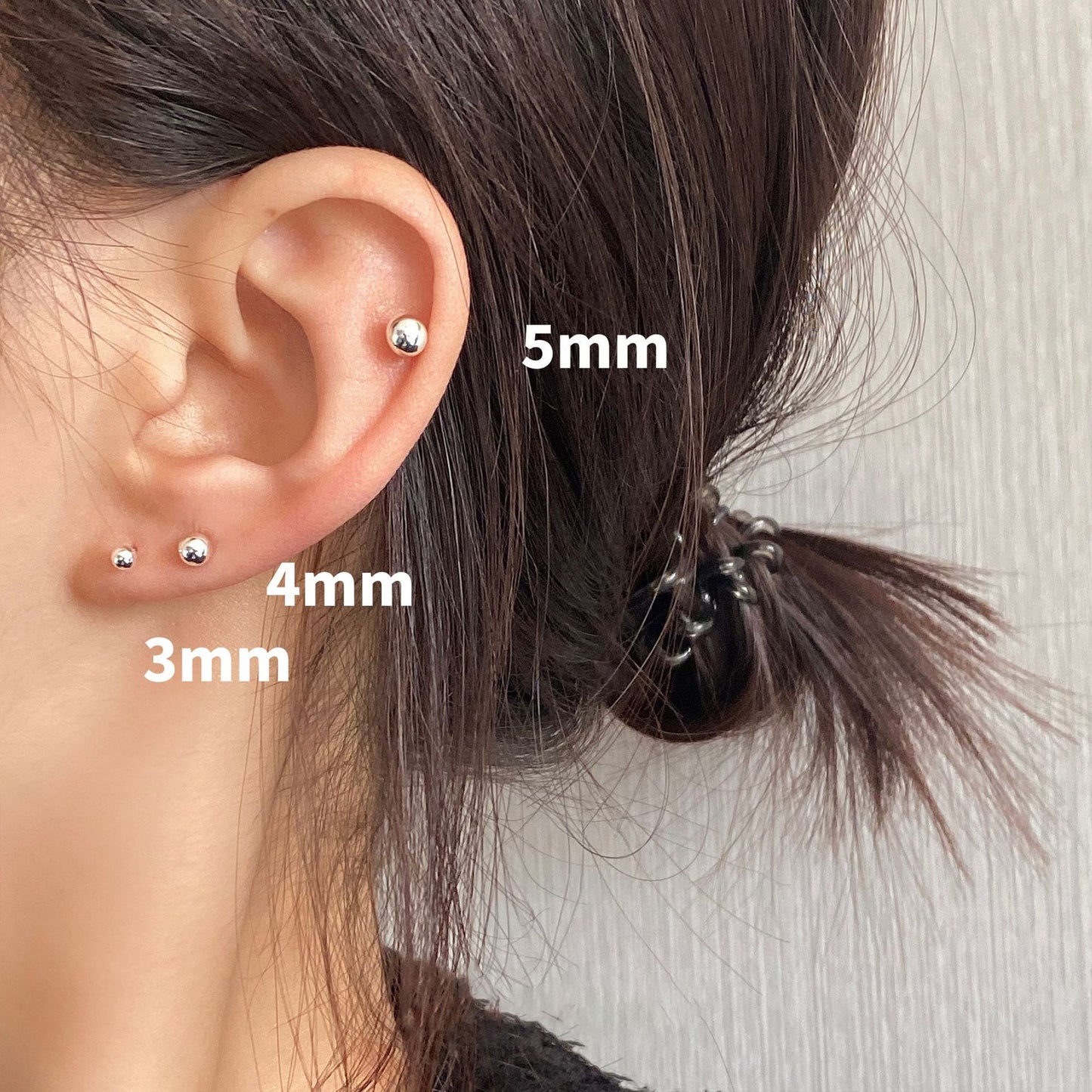 Women's Ear Piercing Sleeping No Need To Take Stud Earrings
