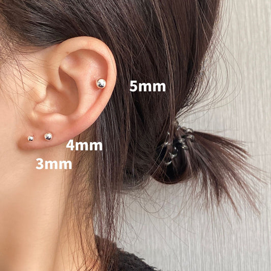 Women's Ear Piercing Sleeping No Need To Take Stud Earrings